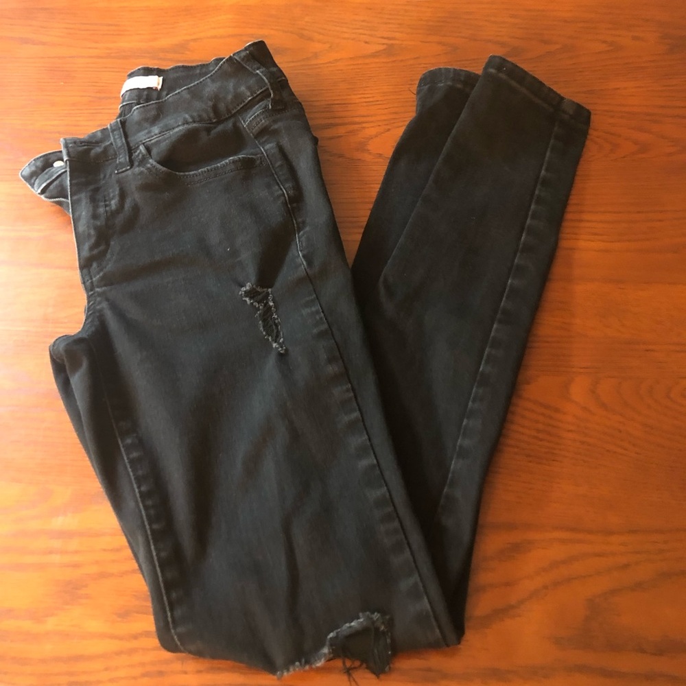 Juniors So brand black Jeggings